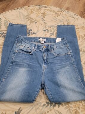 Good American Light Blue Skinny Jeans